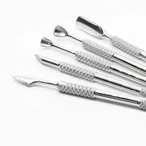 Spot Russian Style Nail Cuticle PushrNew Double Ended Horseshoe Trimming Hand Tool Stainless Bevel Surface Removing Dead