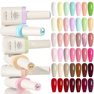 Spring Summer Gel Polish New Color Esmalte En Gel UV OEM Private Label Custom Bottle Nail Art Gel Polish