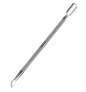 Stainless Steel Double Sided Ingrown Toenail File and Lifter Cuticle Pusher Under Nail Cleaner Tools for Dead Skin Removal