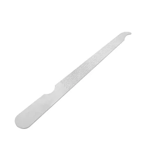 Stainless Steel Double Sided Metal Nail File Buffer Beauty Tool for Manicure Pedicure Toenails Polish