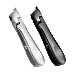 Stainless Steel Finger Nail Clippers Customized Curved Nail Cutter Set Bevel Jaw Sharp Trimmer