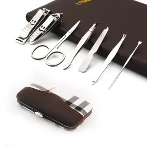 Stainless Steel Manicure & Pedicure Set Nail Clippers Kit & Cutter Tools