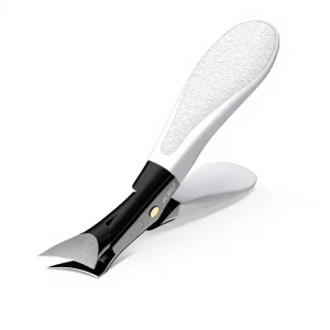 Stainless Steel Nail Clippers Groove Pliers Beveled Blade Large Opening Portable Household Multi Purpose Foot Care Tools