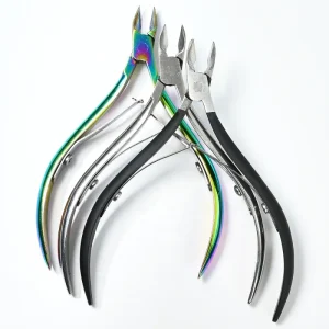 Stainless Steel Nail Cuticle Scissors Manicure Nipper Clipper Dead Skin Remover Cutter Tweezer Pedicure Trim Eagle Beak Pliers