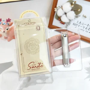 Stainless Steel Straight Blade Nail Clippers For Finger Toe Nails Sharp Nail Cutter Pedicure Manicure Tool