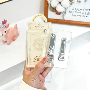 Straight Nail Clipper Professional Nail Clippers Cutter Set Cuticle Tweezers Pedicure Manicure Cutters Toenail Clippers
