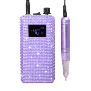 Strong 40000RPM Portable Electric Nail Drill Machine Professional Nail Polishing Machine Tool E File Machine Diamond