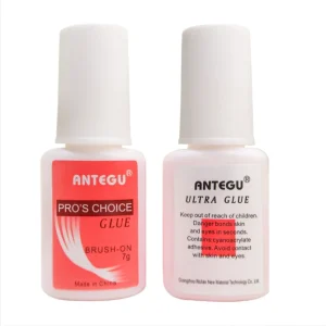 Strong Adhesion Long Lasting Press on Nail Glue 7g Glue Brush for Fake Nails Art DIY Manicure