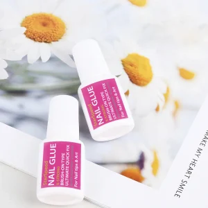 Strong Nail Glue Adhesive for Nail Price Pink Nail Tips Glue