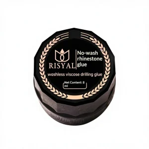 Strong Nail Glue No Wash Non Flowing Non Slip for Nail Salons Secure Jewelry Adhesion Water Wave Jar