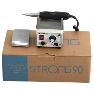 Strong90 35000RPM Electric Nail Drill Machine High Torque 3.shtur 65W Nail Drill for Salon Home Manicure
