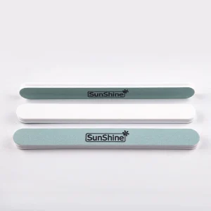 Sunshine Personalized Green Emery Board Quick Shine Nail File Professional Buffer