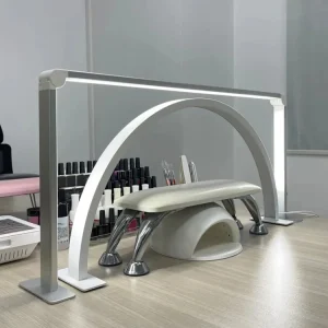 Super Brightness 36W Manicure Swing Arm Square Table Lamp Light Acrylic Nail Desk Table Lamp for Tattoo Eyelash Extension