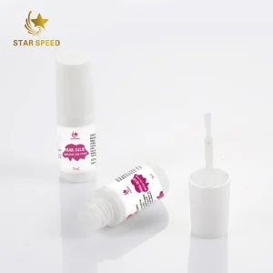 Super Nail Glue 5g mini brush on glue for press on nails box packing fast dry strong hold nail adhesive