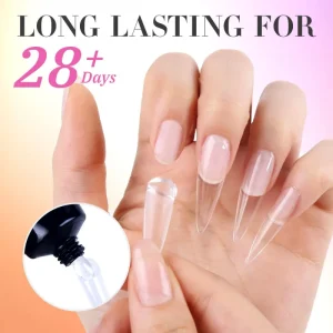 Super Strong Hold Nail Tips Glue Gel for False Nails Extension