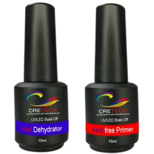TPO & HEMA Free OEM ODM Nail Primer and Dehydrator Gel Nail Polish Primer Nails for Stronger Bonding