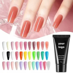 TPO & HEMA Free Professional Nail Gel Supplier Long Lasting Acrylic Gel High Quality UV Builder Extension Gel with Free Sample