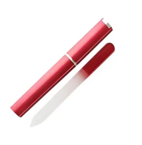 Tamax NAD0037b Glass Nail File Washable Nails Buffer Manicure Tools Polisher 14CM OPP Bag Commercial & Home Use
