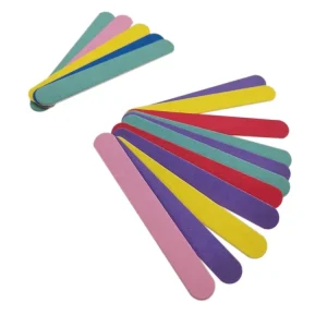 Thin Nail File Manufacturer Wooden Custom Nail File Double Side Disposable Small Nail File
