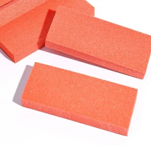 Tool Square Foam Soft Polish Square Care Label Grit Emery Colorful OEM ODM Nail Art Sponge Block File Buffer Sanding Manicure