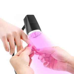 Touch Sensor 18W Cordless Portable Desktop Focused Beam Manicure Pedicure LED Nail Lamp for Salon Home
