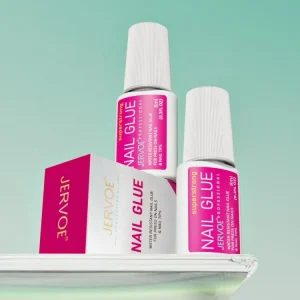 Transparent Liquid Nail Glue Strong Hold Non Toxic Press on Nail Glue Long Lasting Manicure Tools