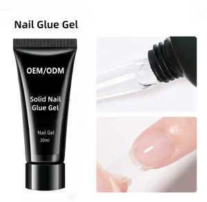 Transparent Multifunction Base Gel False Nails Adhesive Soak Off UV LED Press on Nail Tips Glue
