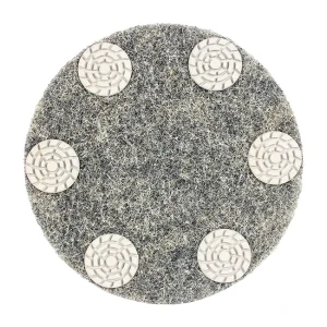 Trueshine High Quality Low Price 7 Steps 7” Resin Bond Pads Dry Concrete Polishing Deburring 10mm Thick 50 3000 Grit