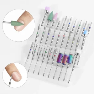 Tungsten Steel Alloy Nail Drill Bit Cross Border Polishing Machine Grinding Head Brush Dead Skin Removal Polishing