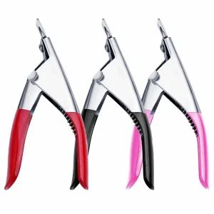 U shaped Stainless Steel Nail Clippers Can Cut Three Shapes French Nail Tool for Finger and Toe