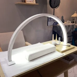 U-shaped UV Nail Lamp Half-moon LED Eye-protection with Diamonds for Nail Salons and Large Spaces
