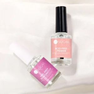 UR SUGAR 15ml Private Label Acid Free Long Lasting Quick Drying Acrylic Nail Primer and Dehydrate for Nail Art