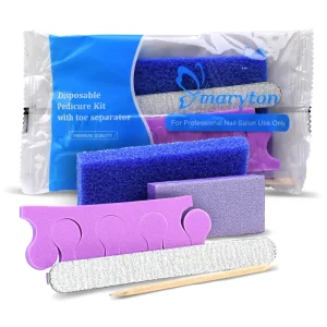 US Free Shipping 200Sets Inner Case Professional Pedicure Kit Nail Tools Manicure & Pedicure Set