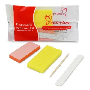 US Free Shipping 800 Sets Nail File Buffer Beauty Care Kit Disposable Manicure Pedicure Set