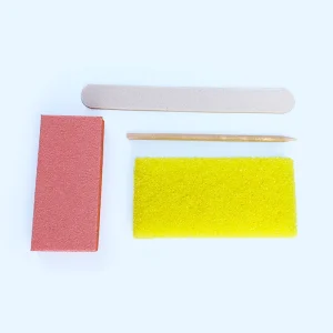 US Free Shipping 800Kits Carton Nail Tools Professional Disposable 4Pcs Manicure Kit Pedicure Set for Nail Salon