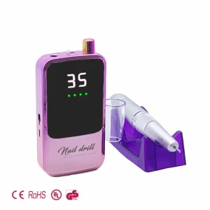 USB Portable Cordless Nail Drill Machine 35000rpm Strong Motor Professional Salon Pedicure Polishing Machine