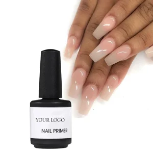 UV Gel Polish 15ml Bottle Customize Your Logo Label Nail Primer Acid Free Primer Long Lasting ODM OEM