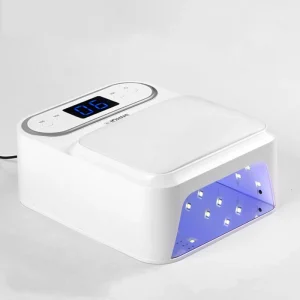 UV Light for Nails 48W UV LED Nail Lamp for Gel Polish Fast Nail Dryer with Automatic Sensor 3 Timer Setting Small and Portable