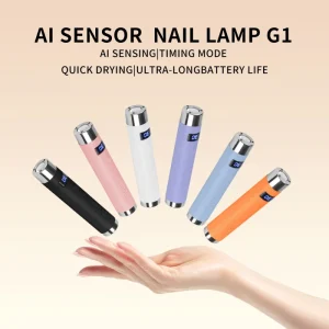 UV Nail Art One Stroke Automatic Small Phototherapy Lamp 36W Plastic Handheld Model G1 for Home Use