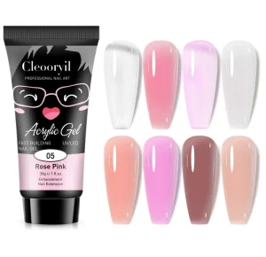 UV Solid Crystal Model Nail Extension Gel Quick Phototherapy Polish for Nail Polish Nail Poygel