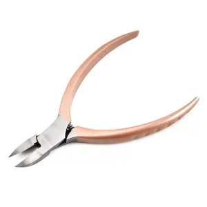 Ultra sharp Surgical Stainless Steel Pink Toenail Dead Skin Cuticle Trimming Nippers
