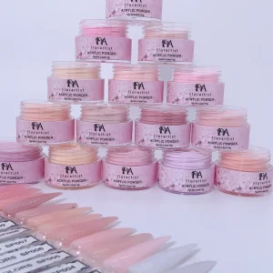 Upgrade Formula Acrylic Powder Pink Colors Acrylic Nails 2oz Bulk Nail Acrylic Powder for Nail Supply