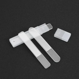 Upgrade Glass Nail Shiner Nano Nail File for Natural Nail Buffers Crystal Polisher with Case