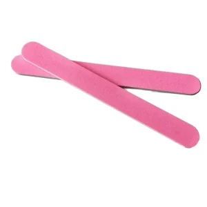 VW SNF 011 Professional 80 80 Zebra Nail File Double Sided EVA Polish Buffer Home Made Nail Care Tool with Emery Material