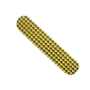 VW SNF 025 Double Sided Zebra Nail File Disposable Mini 9 cm Emery Buffer Various Small Nail File Supplies