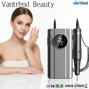 Vantrend Beauty Electric Nail Drill 45000RPM Machine Professional Portable Nail File OEM Private Acrylic Polishing
