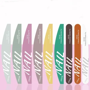 Various Styles Manicure Artist Special Polishing Strip Double Sided Washable Sponge Nail File
