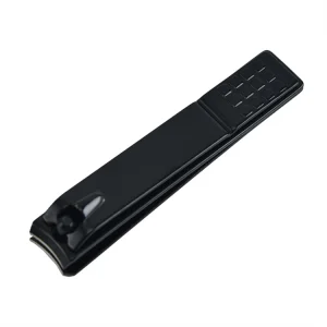 WELLFLYER NC 562 Black Classic Nail Clippers Customizable LOGO Manicure Tools Nail Cutters Travel Portable Beauty Kit
