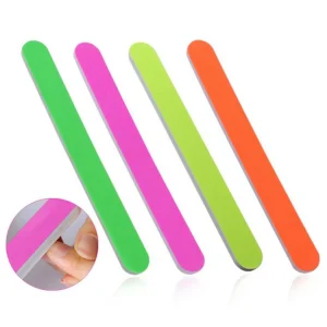 WELLFLYER NF 001 27 Durable Professional Nail File and Nail Buffer Nail Files Buffers Block Double Sided Washable Reusable