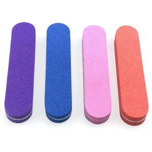 WELLFLYER NF 170 Nail Buffers & Nail Files Sponge Double Sided Washable Sanding Buffing File for Nails